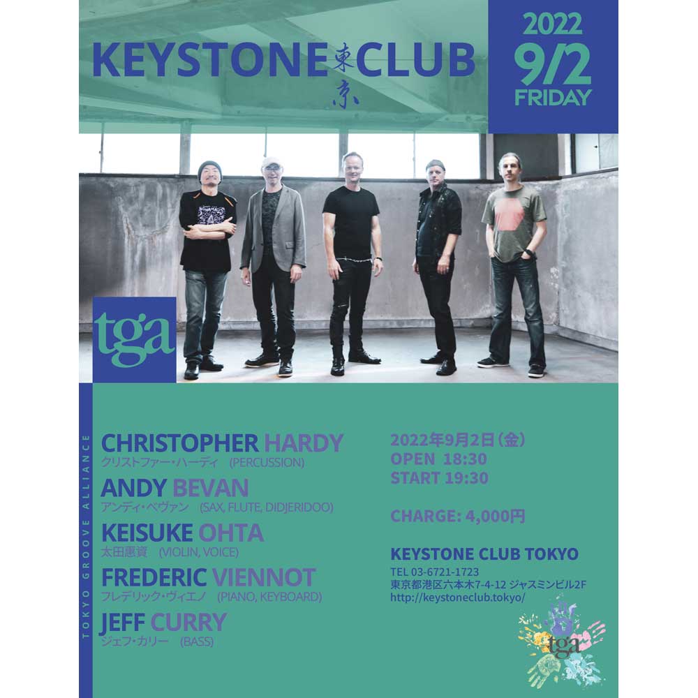 TGA@Keystone Club(Tokyo Jazz Club)