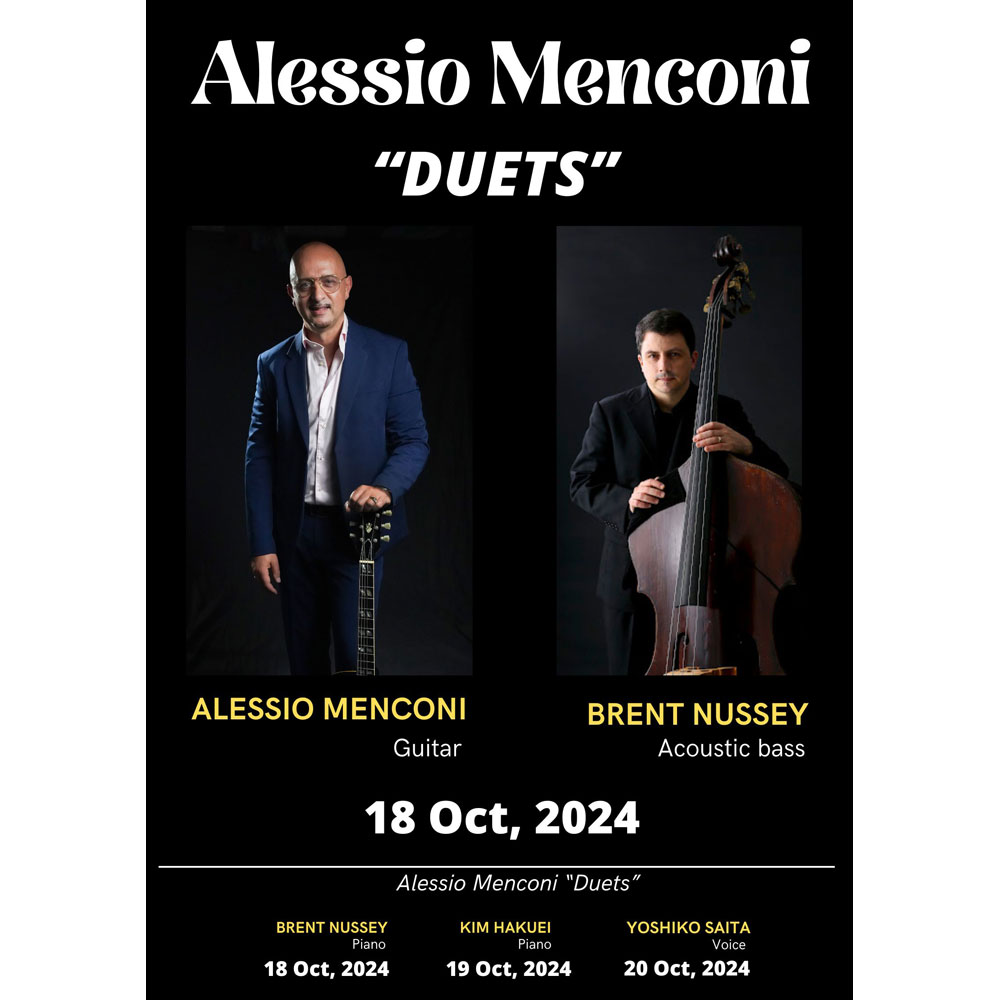 Alessio Menconi duetes - Alessio menconi meets Brent Nussey(Tokyo Jazz Club)