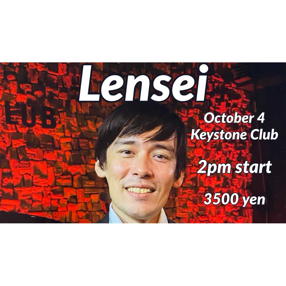 Lensei at the Keystone Club(Tokyo Jazz Club)