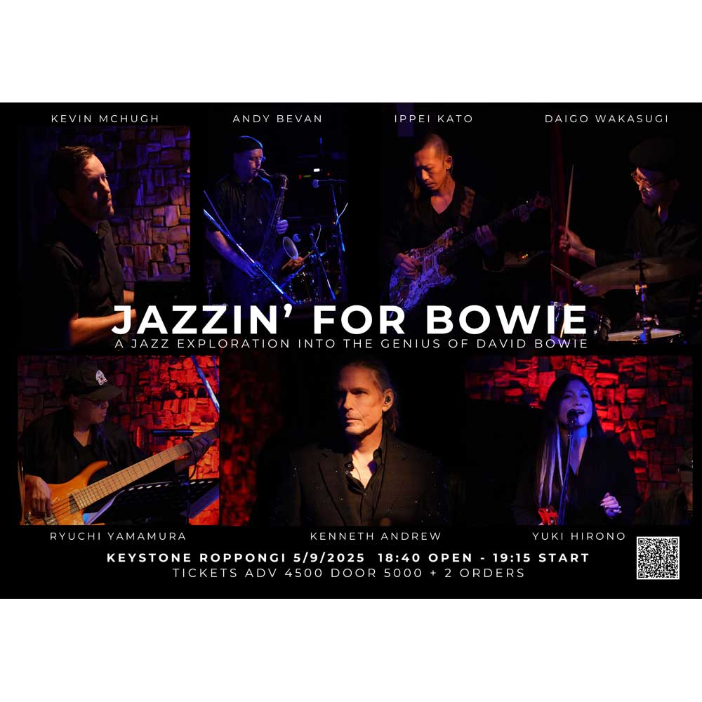 Jazzin’ for Bowie: A jazz exploration into the music of David Bowie(Tokyo Jazz Club)